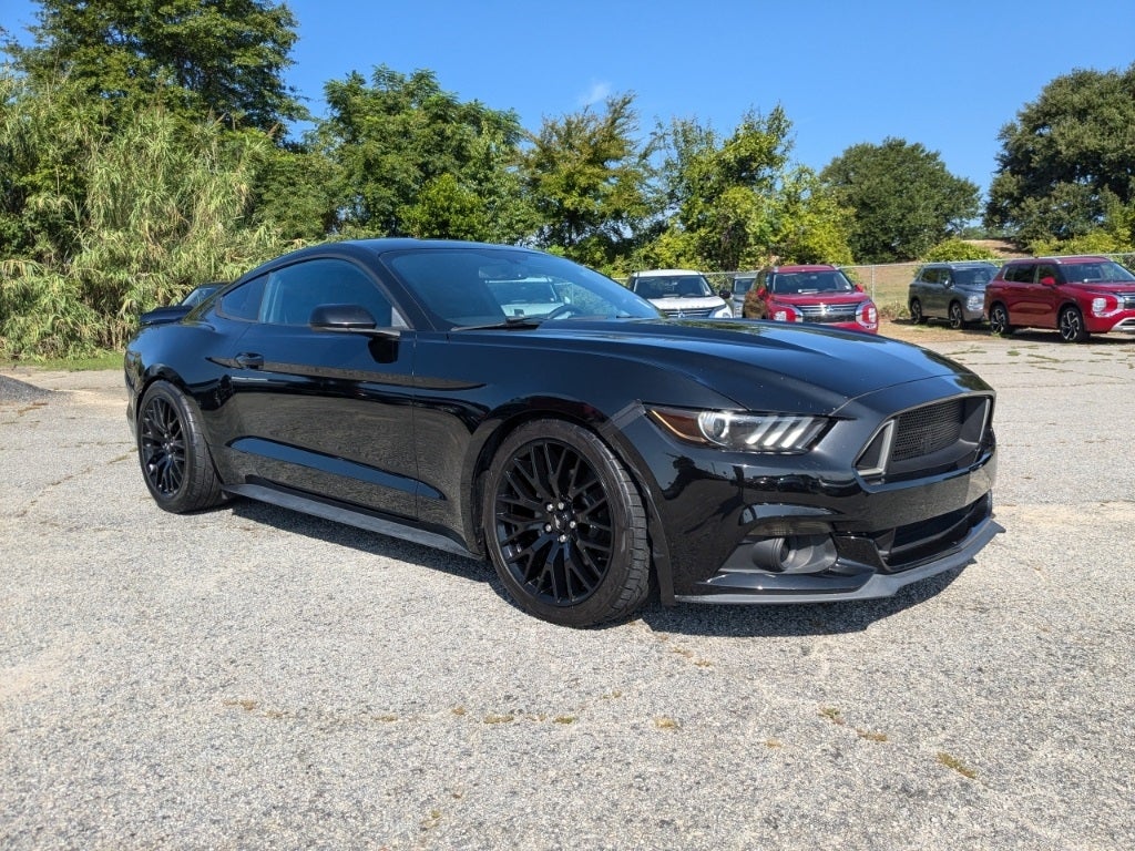 Used 2015 Ford Mustang EcoBoost with VIN 1FA6P8THXF5357368 for sale in Augusta, GA