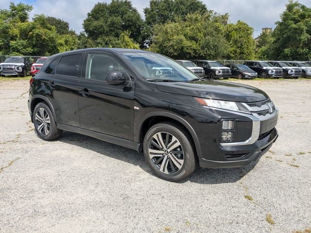 2026 Mitsubishi Outlander Sport 2.0 ES in Labrador Black Pearl — front three-quarter view