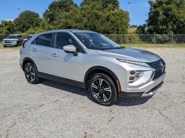 2024 Mitsubishi Eclipse Cross SE in Blue — front three-quarter view
