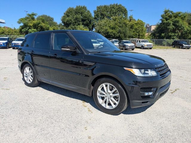2017 Land Rover Range Rover Sport 3.0L V6 Supercharged SE in Black — front three-quarter view