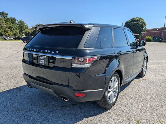 2017 Land Rover Range Rover Sport — rear three-quarter view